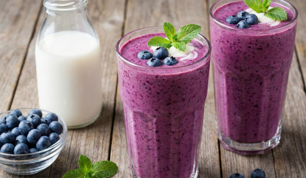 Healthy Blueberry Smoothie Recipes Made in 5 Minutes